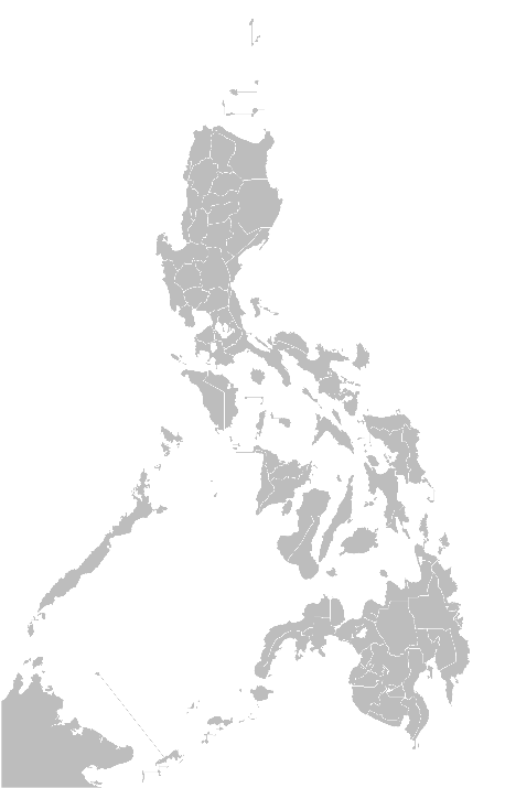 Philippines Administrative Divisions Map PNG Image