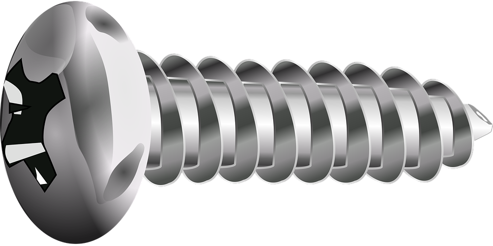 Phillips Head Screw3 D Rendering PNG Image