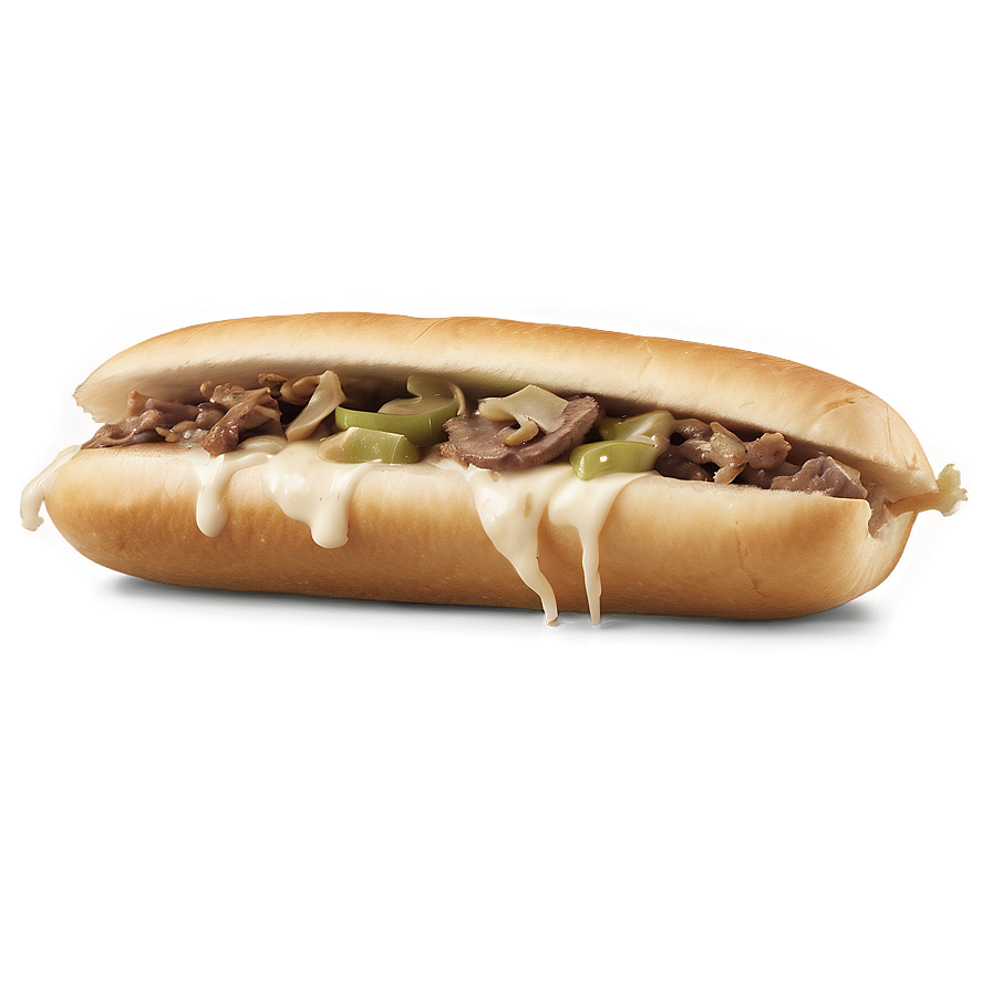 Philly Cheesesteak Sandwich Png Lfk94 PNG Image