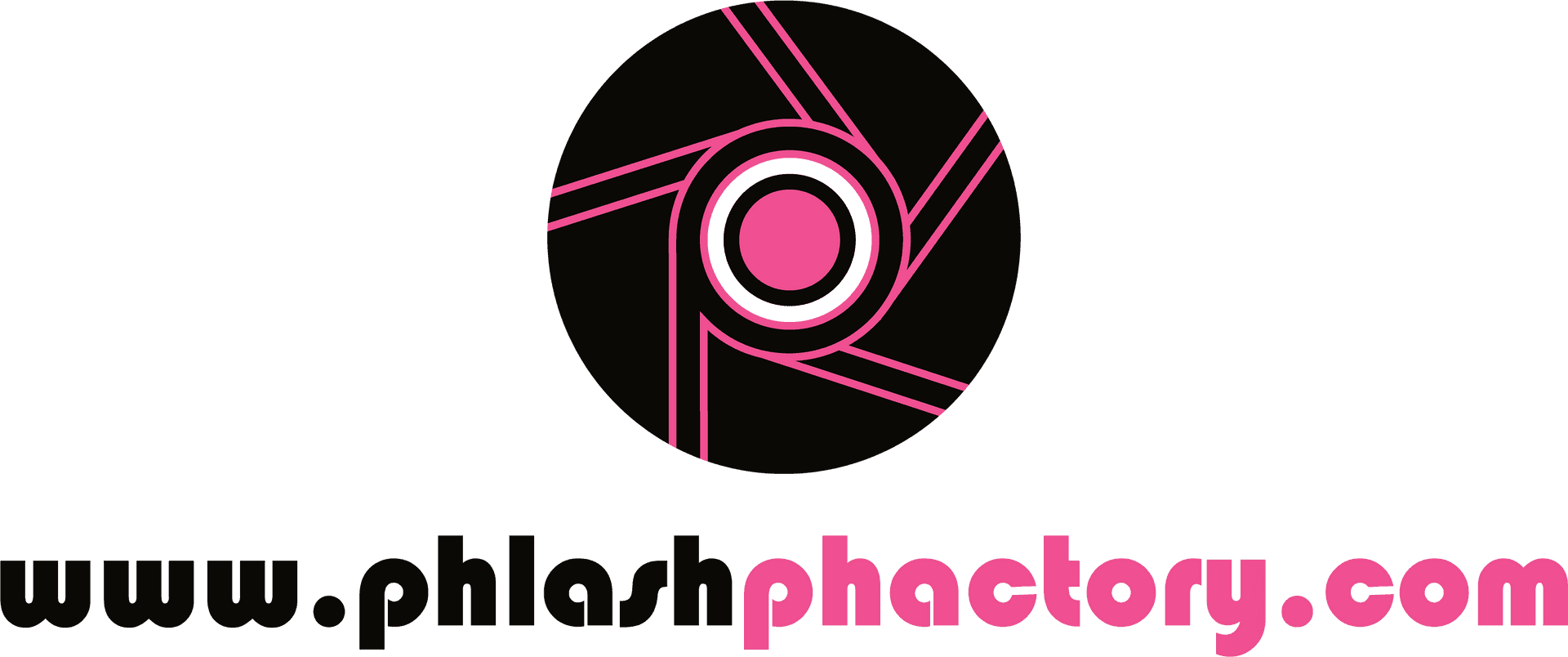 Phlash Phactory Logo Design PNG Image