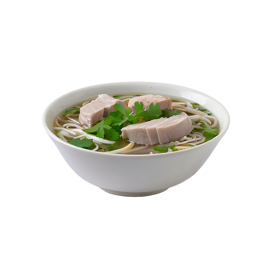 Pho In A Large Bowl Png 06202024 PNG Image