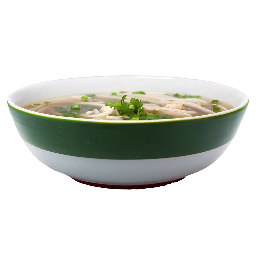 Pho In A Large Bowl Png Ljv10 PNG Image