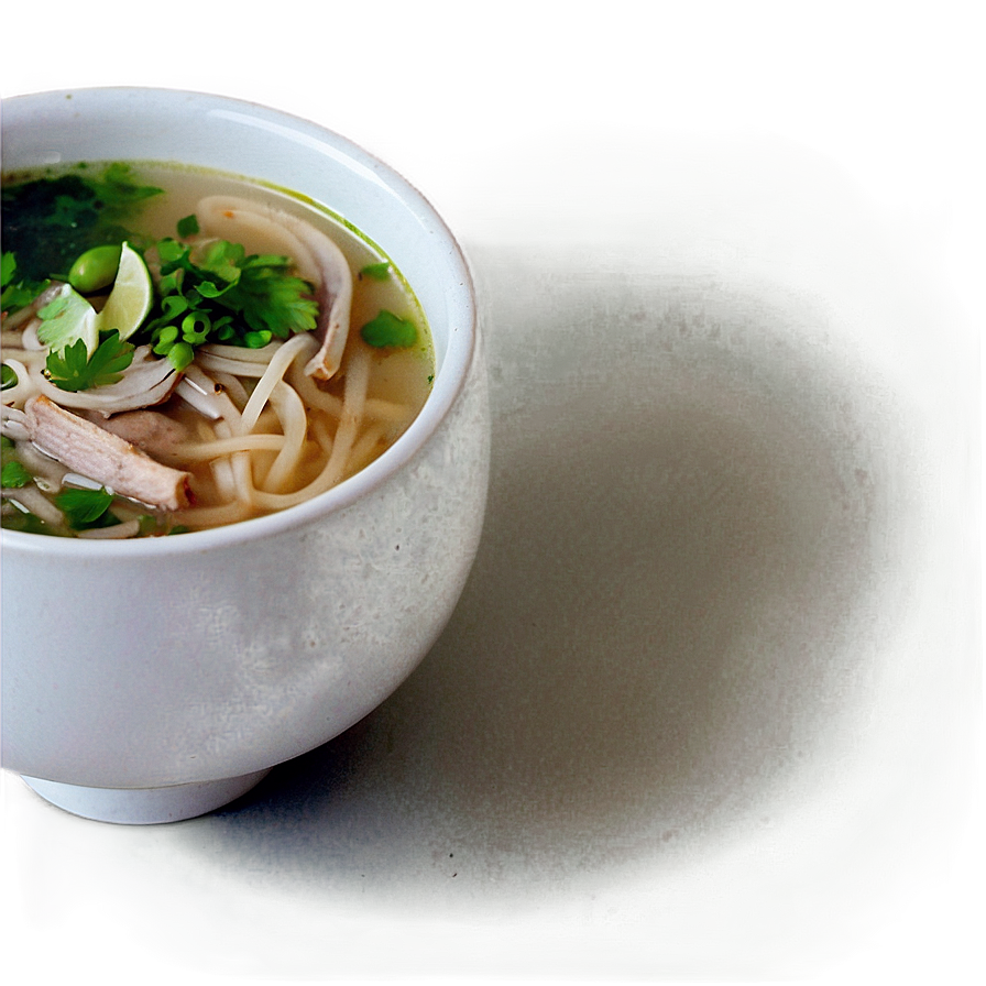 Pho Soup Bowl Top View Png 50 PNG Image