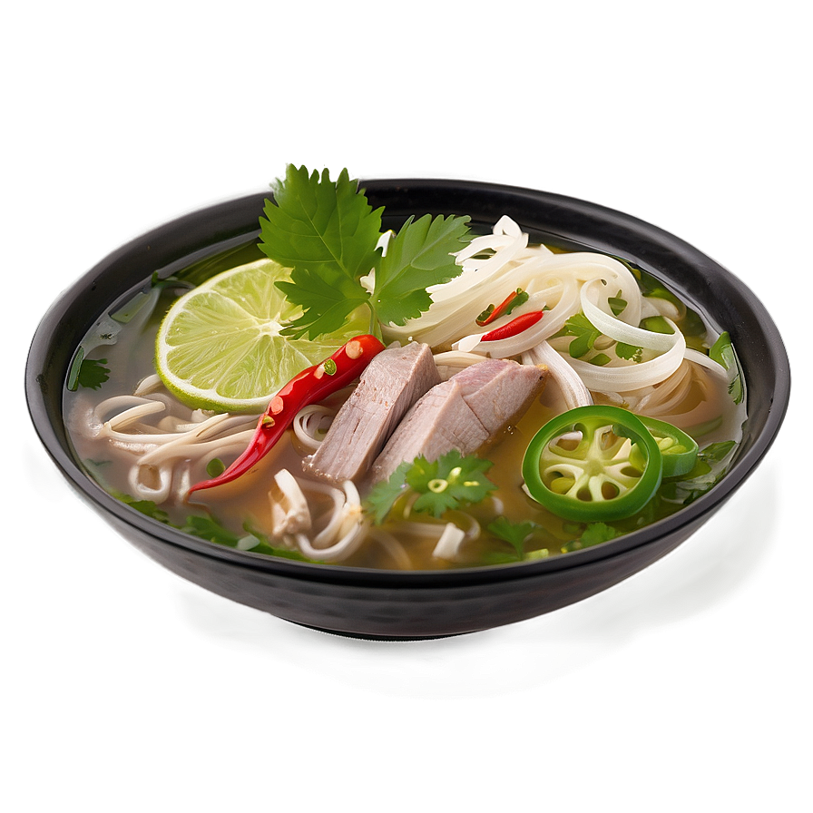 Pho With Lime And Chili Png Yab PNG Image