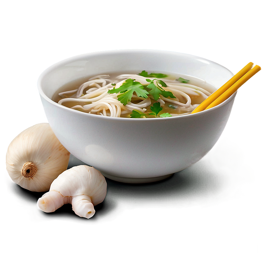 Pho With Thick Noodles Png Kkv87 PNG Image