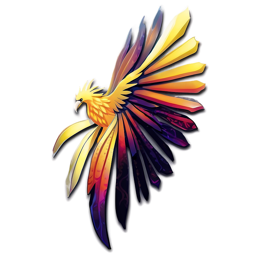 Phoenix Illustration Png 24 PNG Image