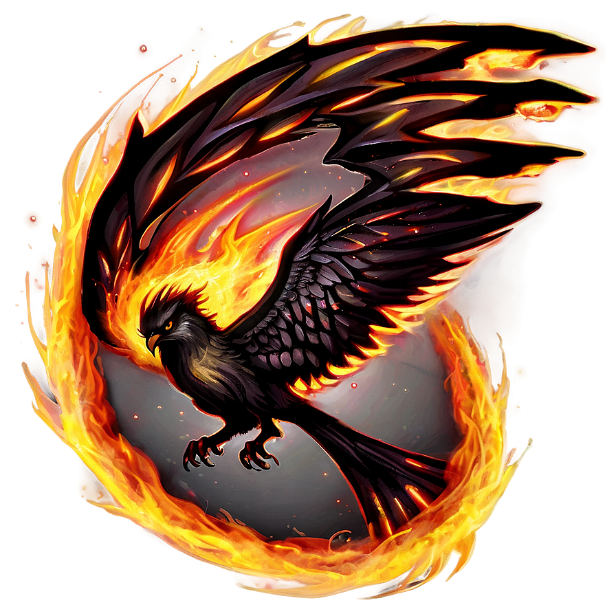 Phoenix In Flames Png 82 PNG Image