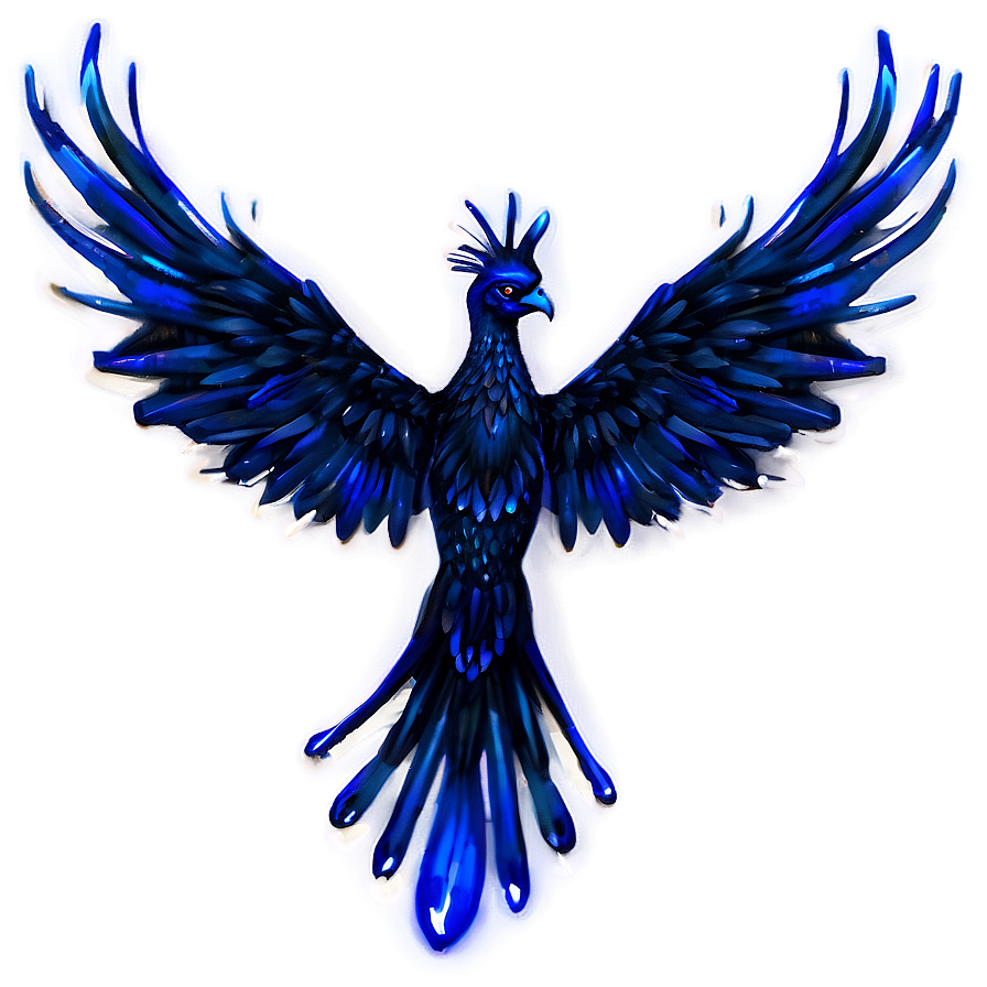 Phoenix With Open Wings Png Stw PNG Image