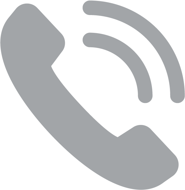 Phone Call Icon Blue Background PNG Image