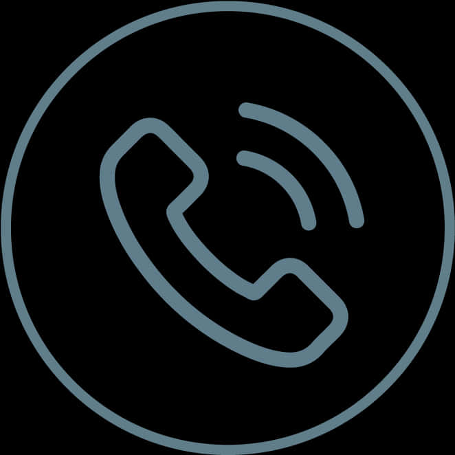 Phone Call Icon Graphic PNG Image