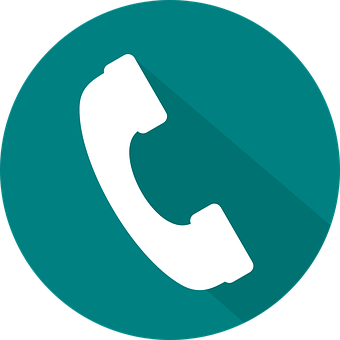 Phone Icon Flat Design PNG Image