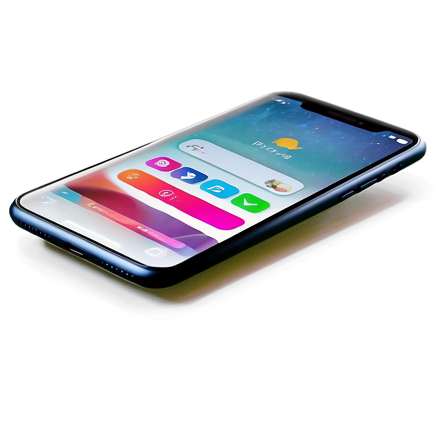 Phone Mockup With Apps Png Tgl50 PNG Image