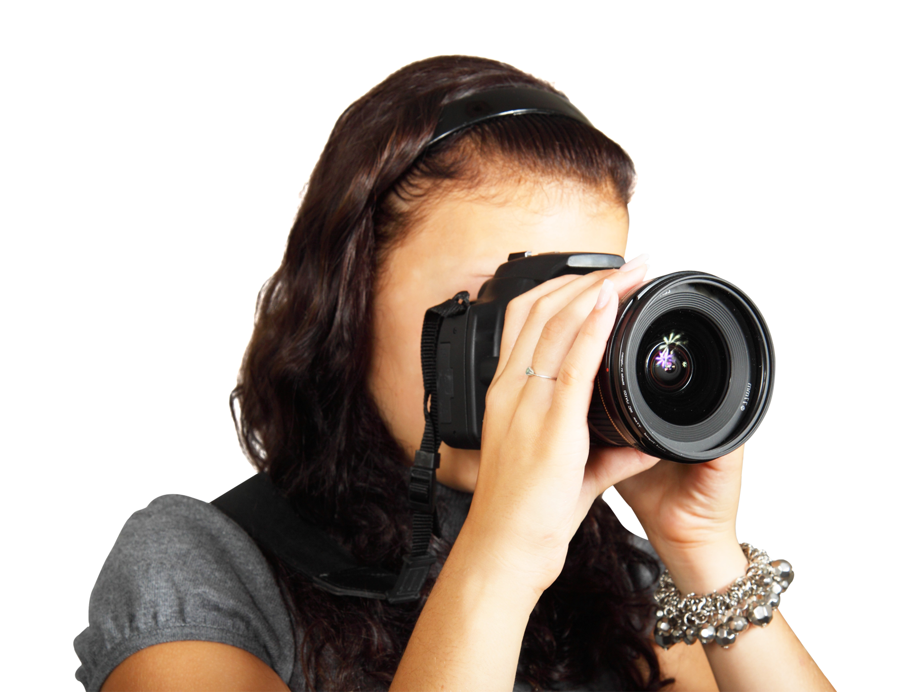 Photographerin Action.png PNG Image