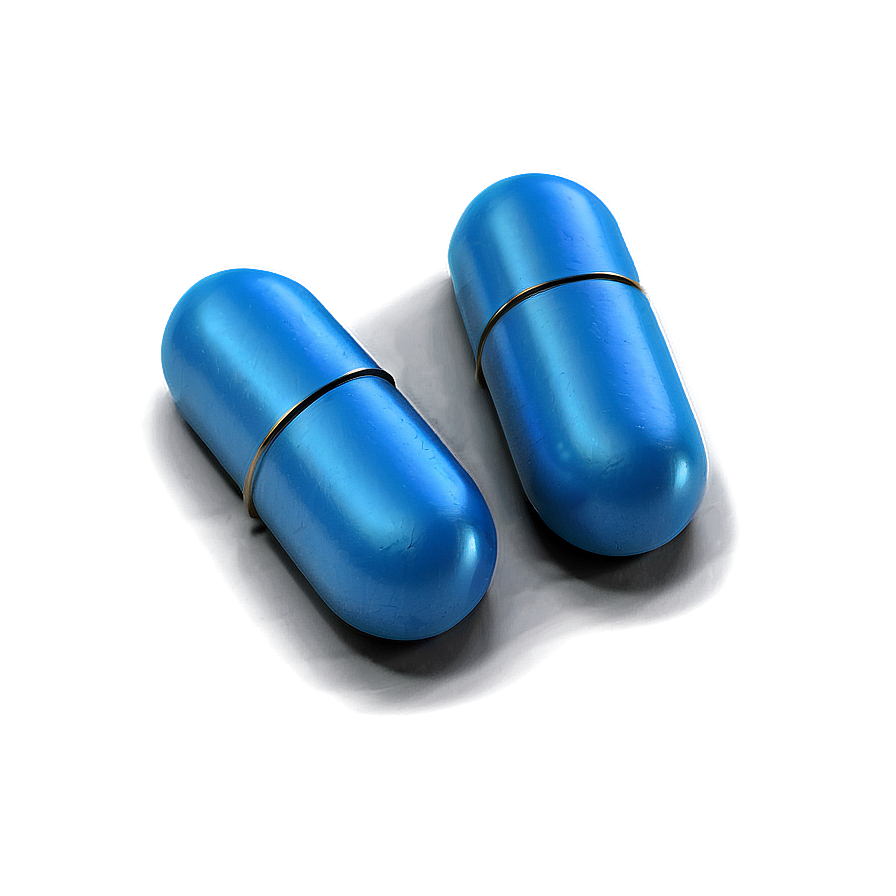 Photorealistic Blue Pill Png Otq PNG Image