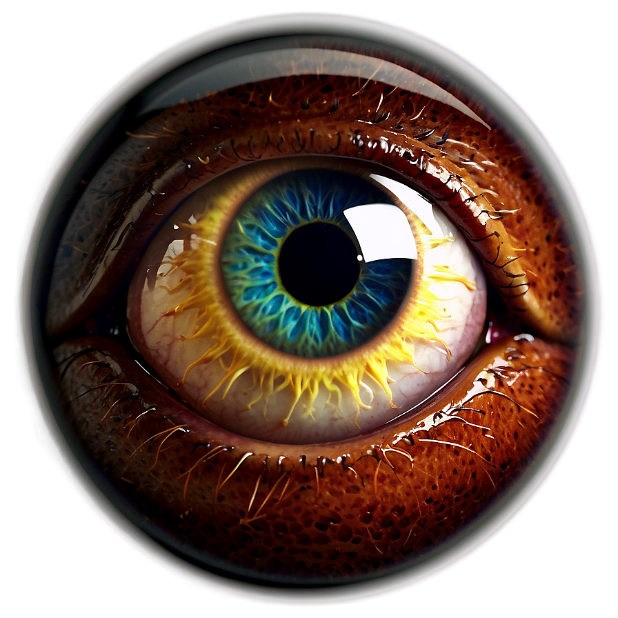 Photorealistic Eyeball Png Dgh PNG Image