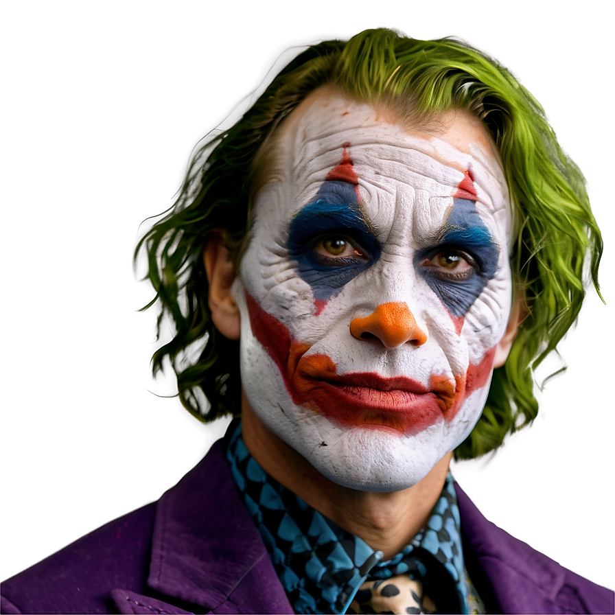 Photorealistic Joker Makeup Png 52 PNG Image