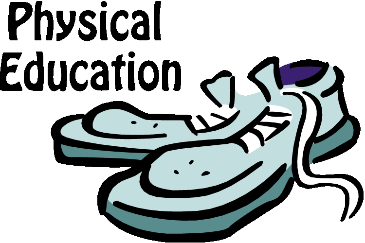 Physical Education Sneakers Graphic PNG Image