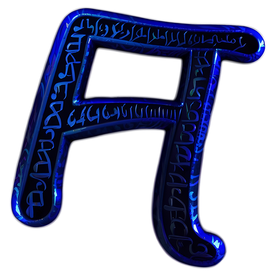 Pi Symbol In Calligraphy Png Gym PNG Image