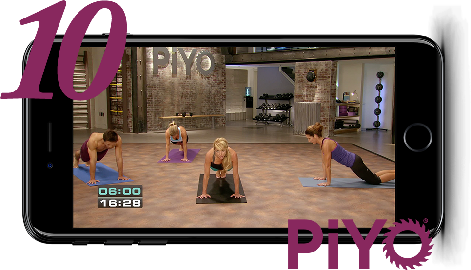 Pi Yo Aerobics Class Smartphone PNG Image