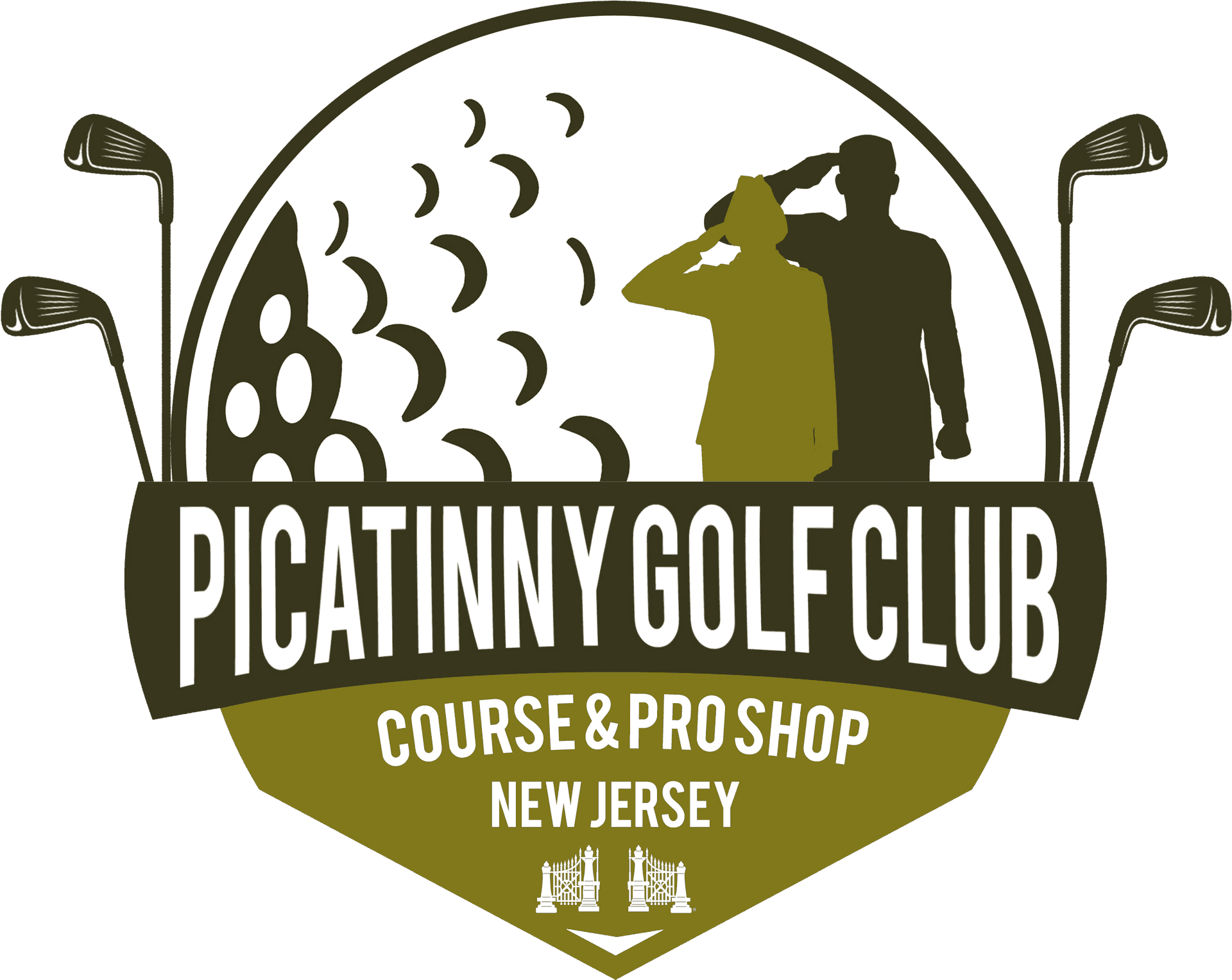 Picatinny Golf Club Logo New Jersey PNG Image