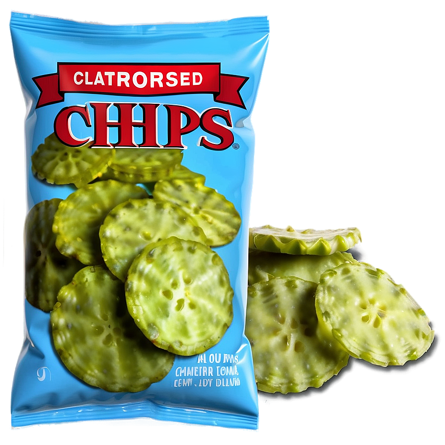 Pickle Flavored Chips Png 69 PNG Image