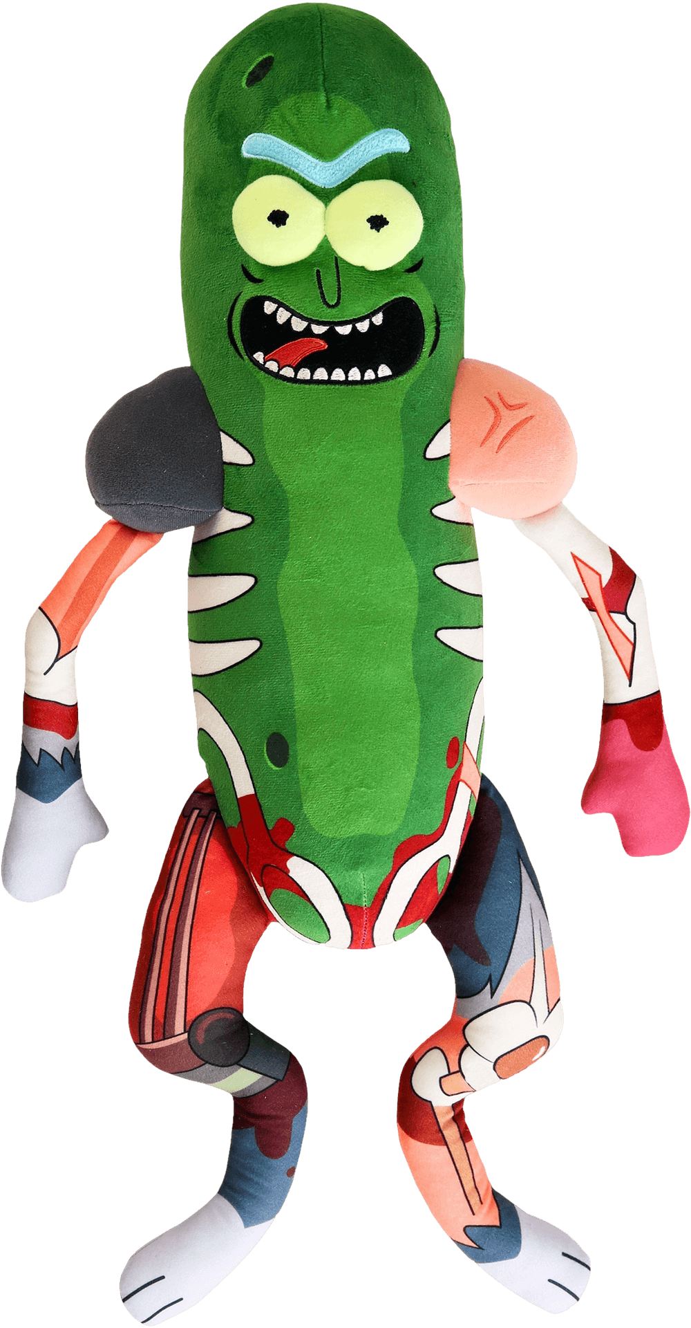 Pickle Rick Plush Toy PNG Image