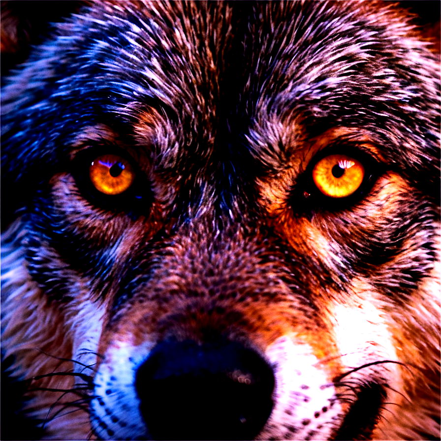 Piercing Wolf Eyes Png Dfs77 PNG Image