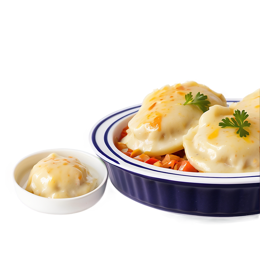 Pierogi Casserole Bake Png 06252024 PNG Image