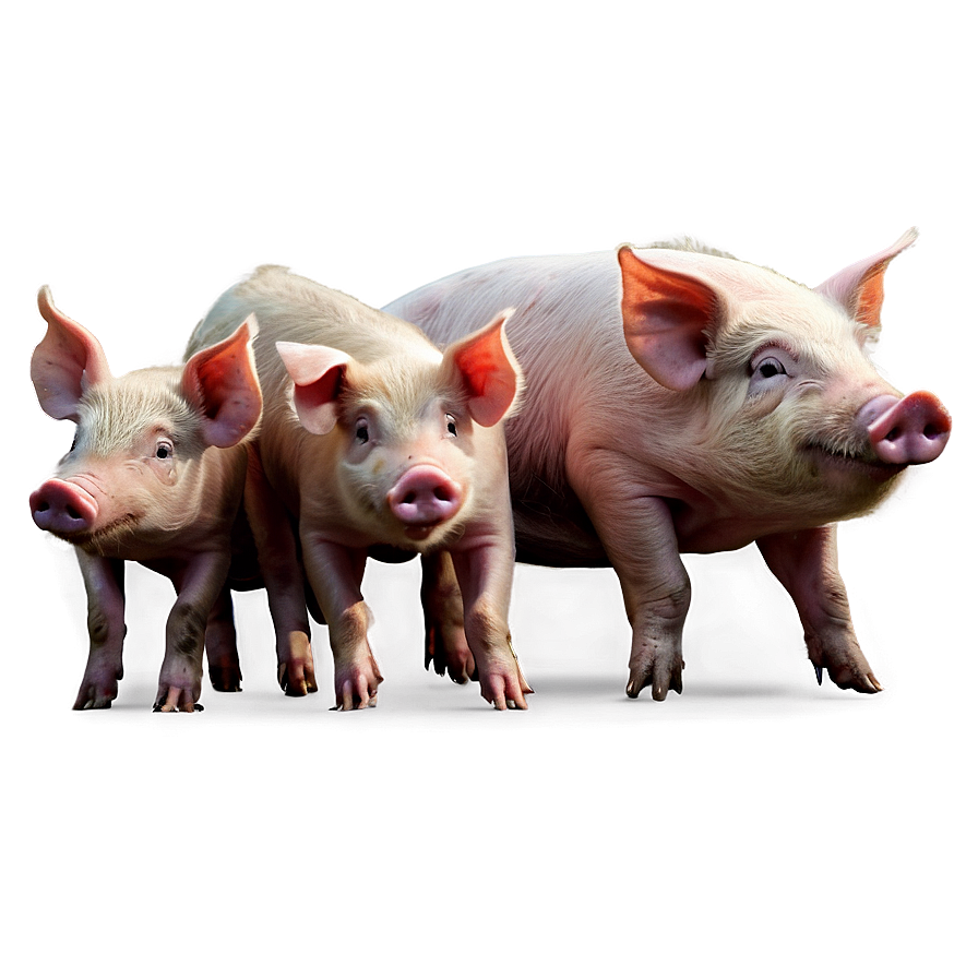 Pig Family Png Clb PNG Image