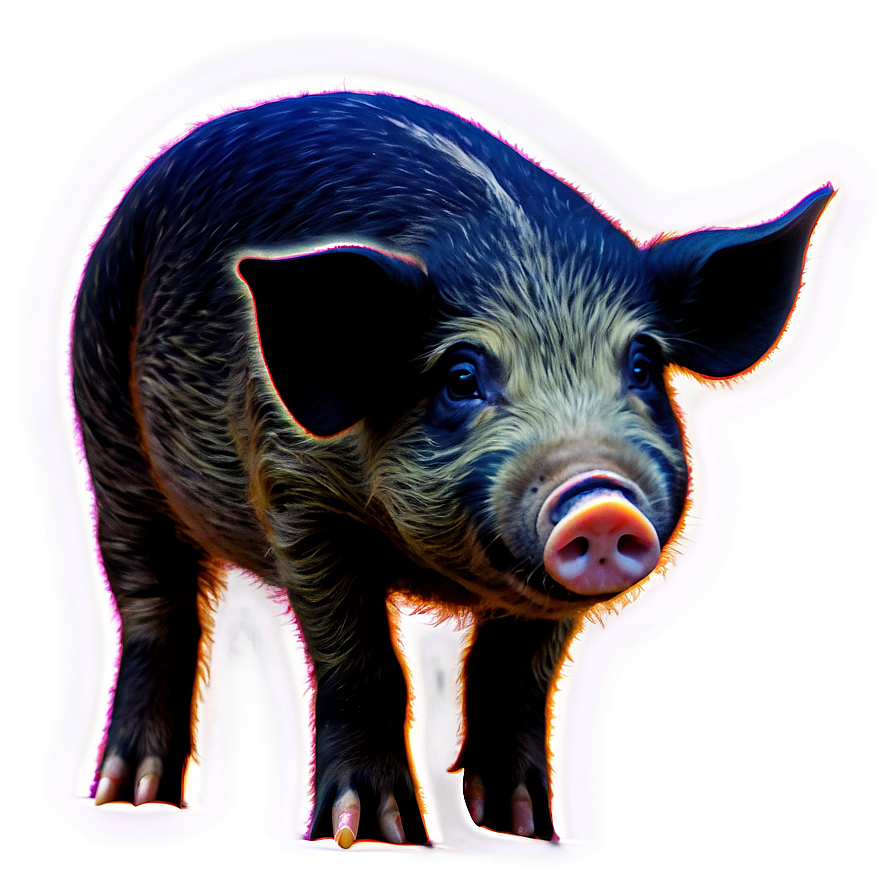 Pig Silhouette Png 05212024 PNG Image