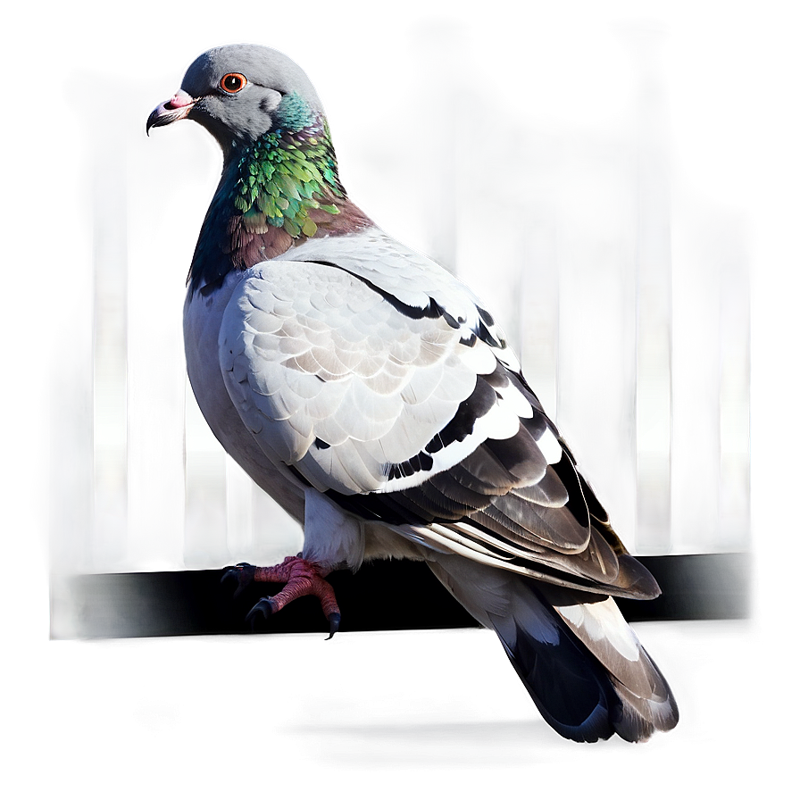 Pigeon Reflection Png Wnf26 PNG Image