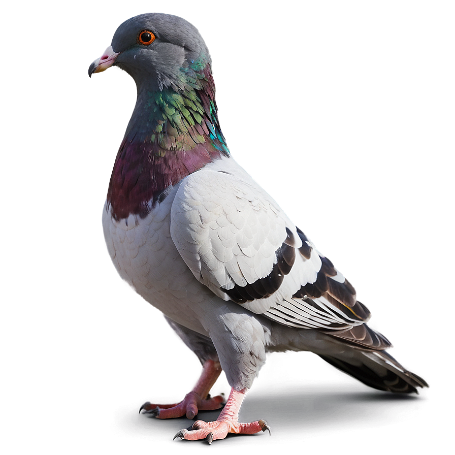 Pigeon Side View Png Xch67 PNG Image