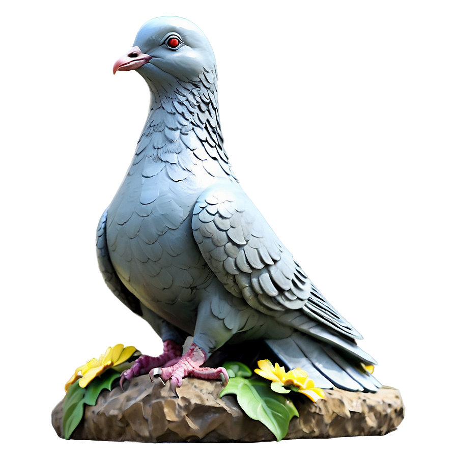 Pigeon Statue Png Otj PNG Image