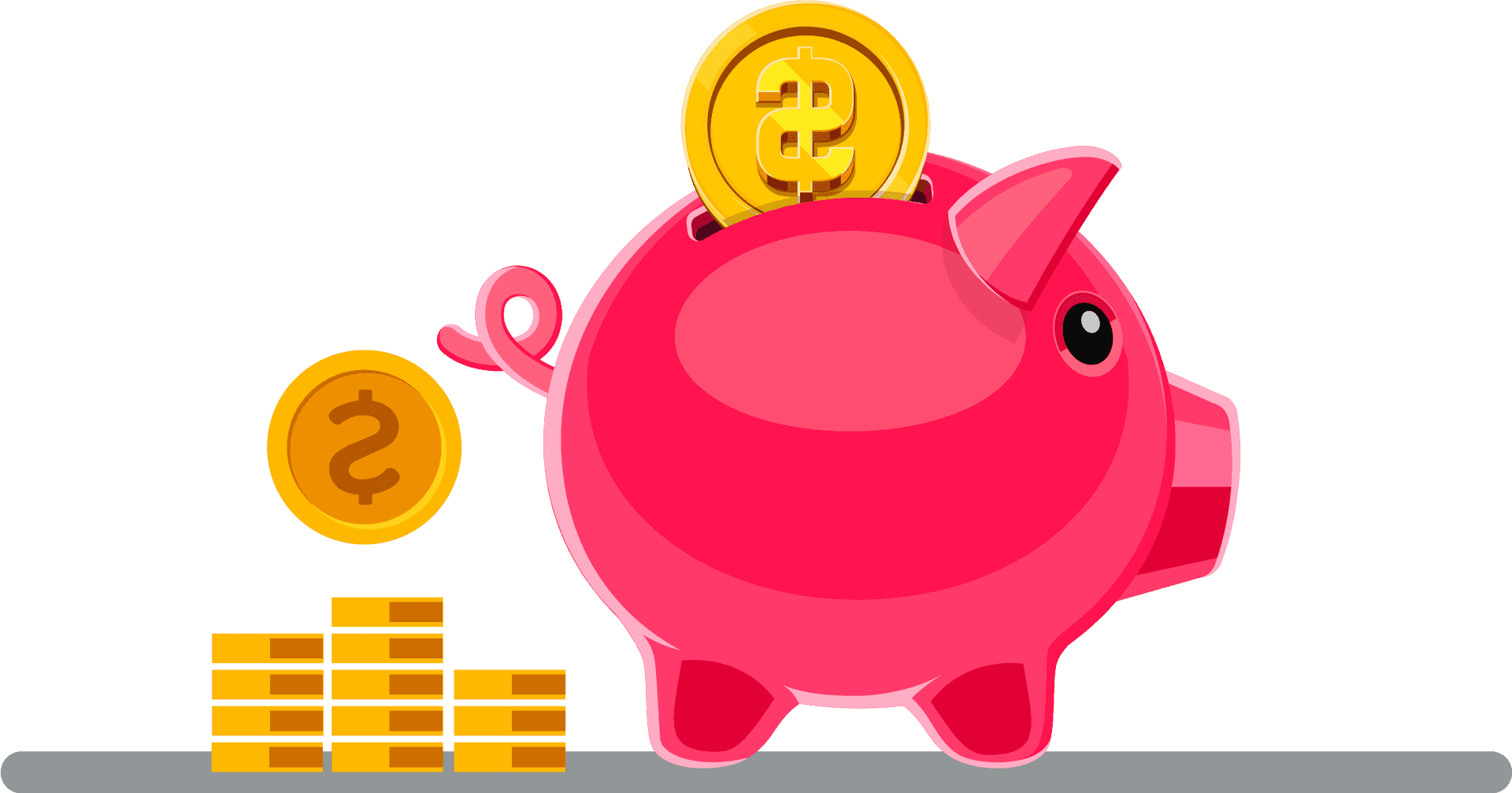 Piggy Bank Savings Concept PNG Image