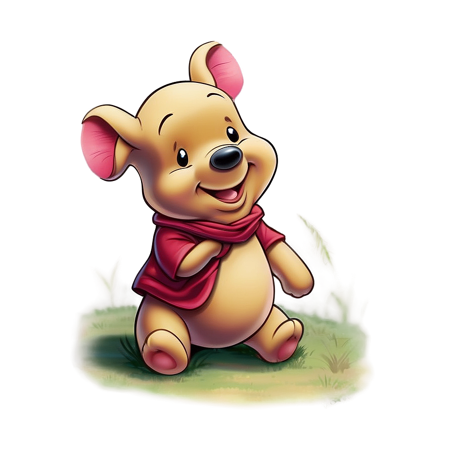 Piglet Winnie The Pooh Illustration Png 15 PNG Image