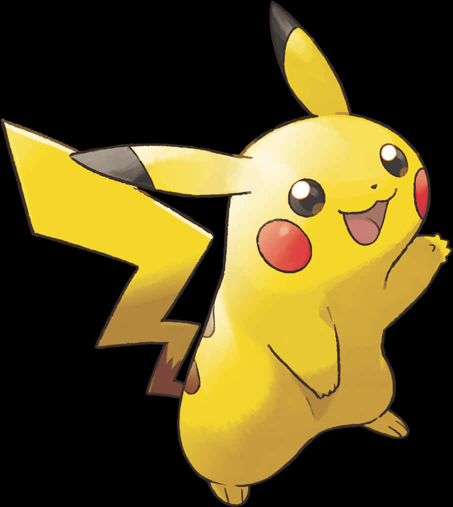 Pikachu Illustration PNG Image