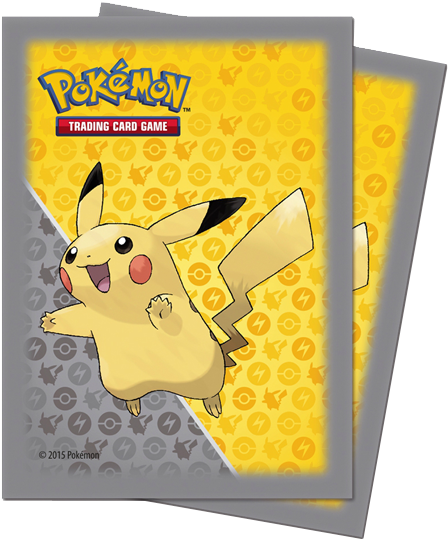 Pikachu Pokemon Card Sleeves PNG Image