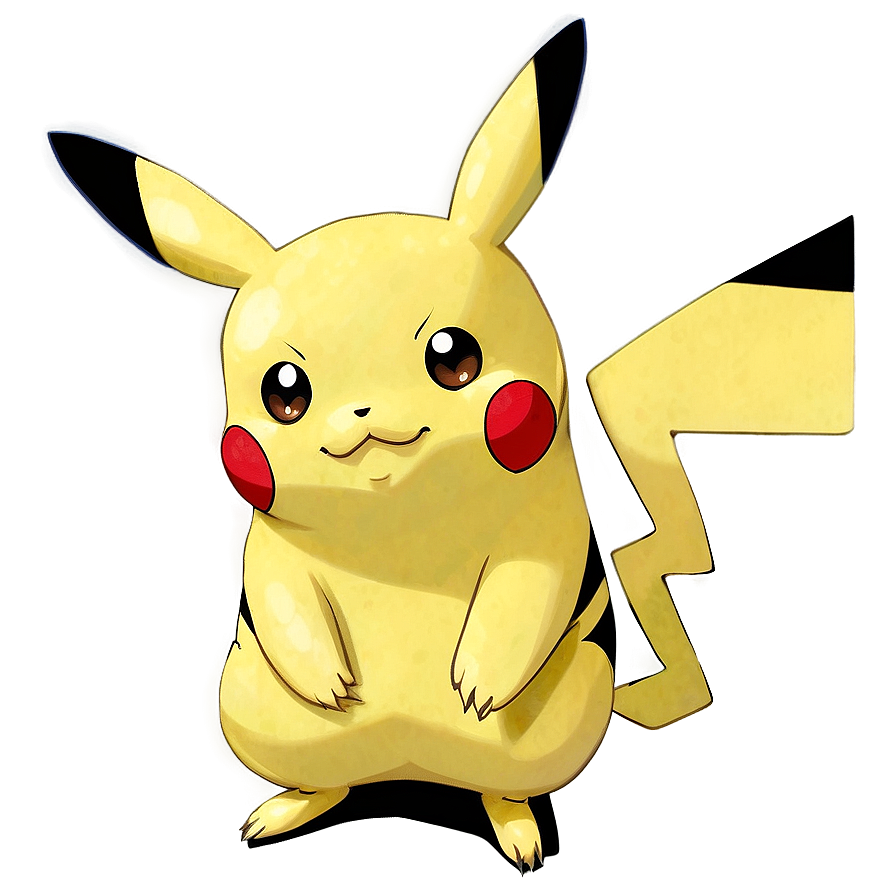 Pikachu Transparent Design Png 93 PNG Image