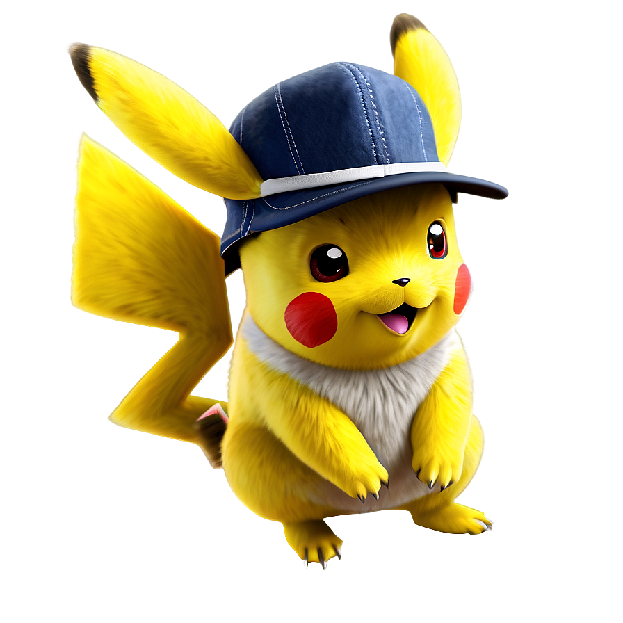 Pikachu With Hat Png Joh PNG Image