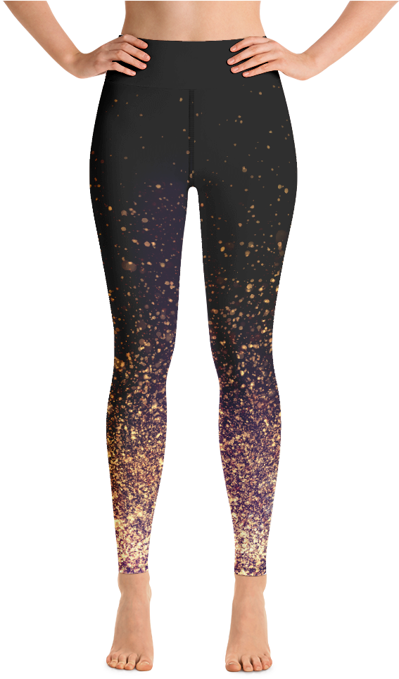 Pilates Workout Leggings Fashion PNG Image