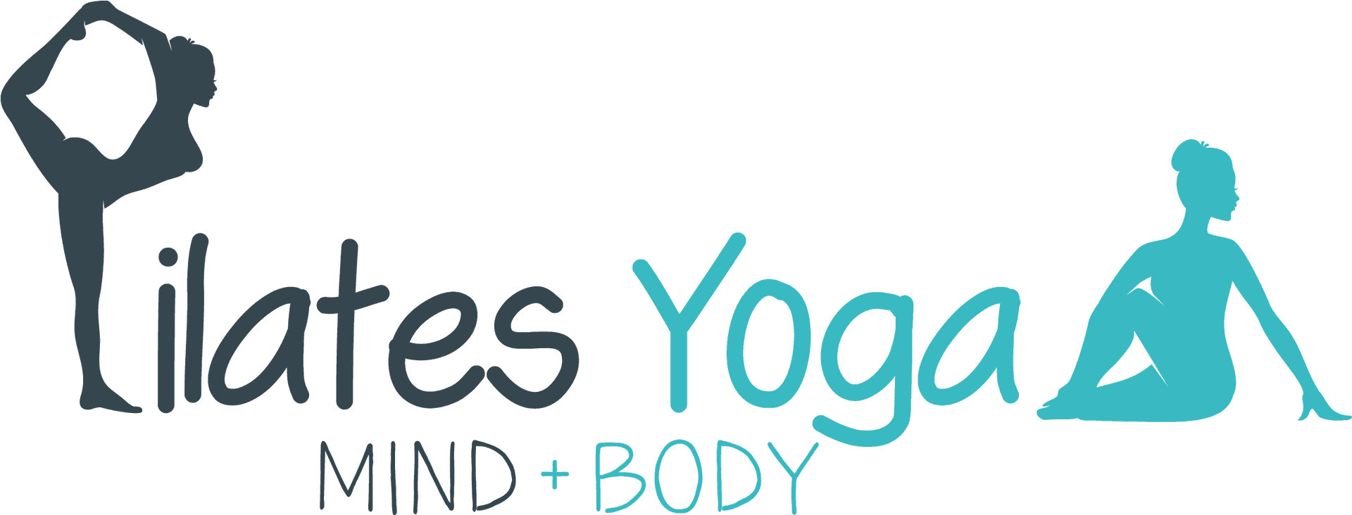 Pilates Yoga Mind Body Logo PNG Image