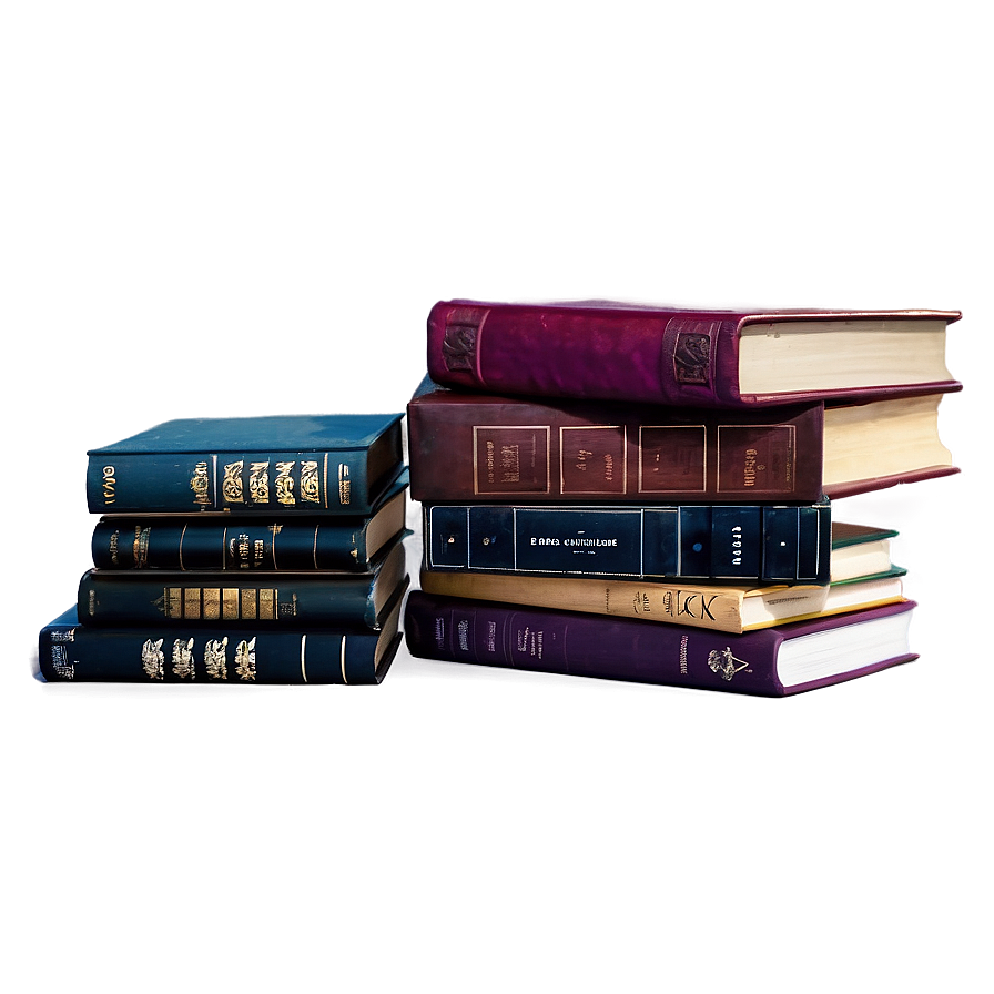 Pile Of History Books Png 90 PNG Image