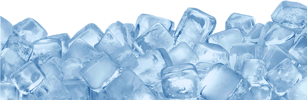 Pileof Ice Cubes Background PNG Image