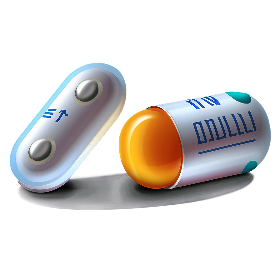 Pill Bottle Illustration Png 1 PNG Image