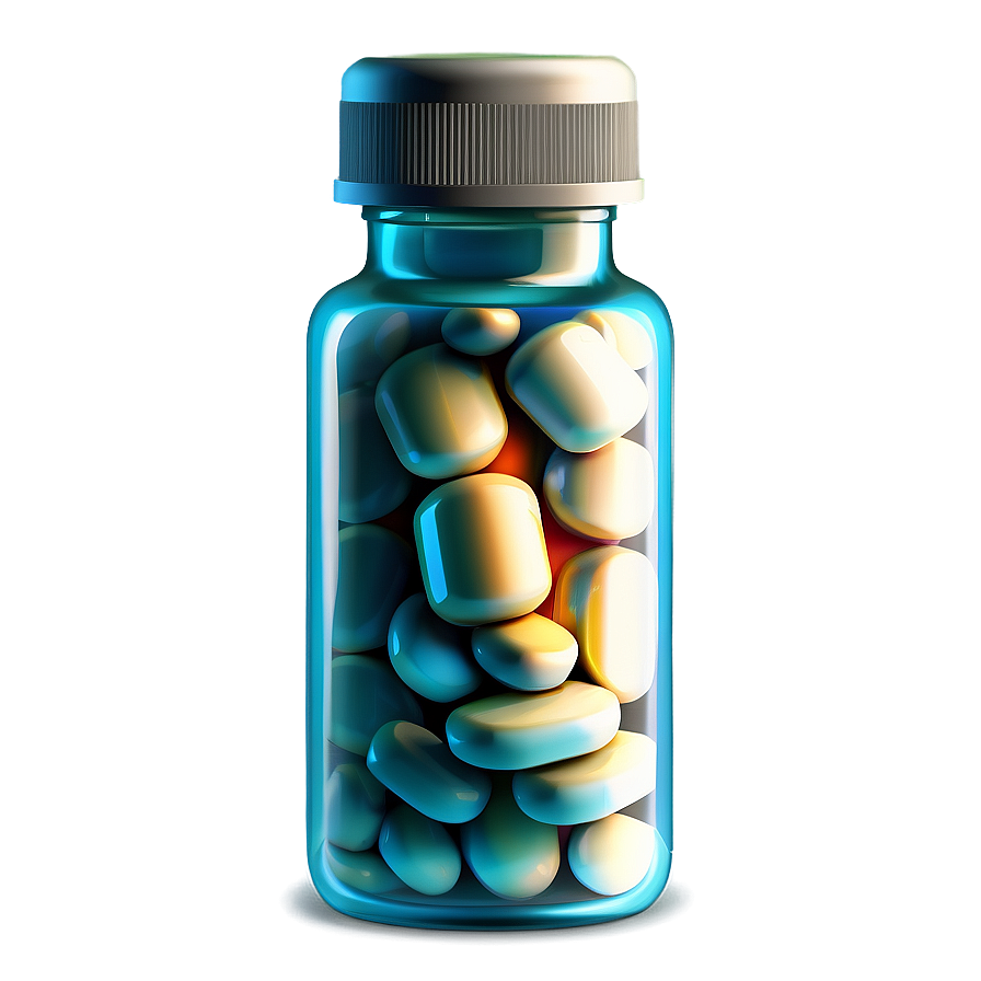 Pill Bottle Vector Png Gfg54 PNG Image