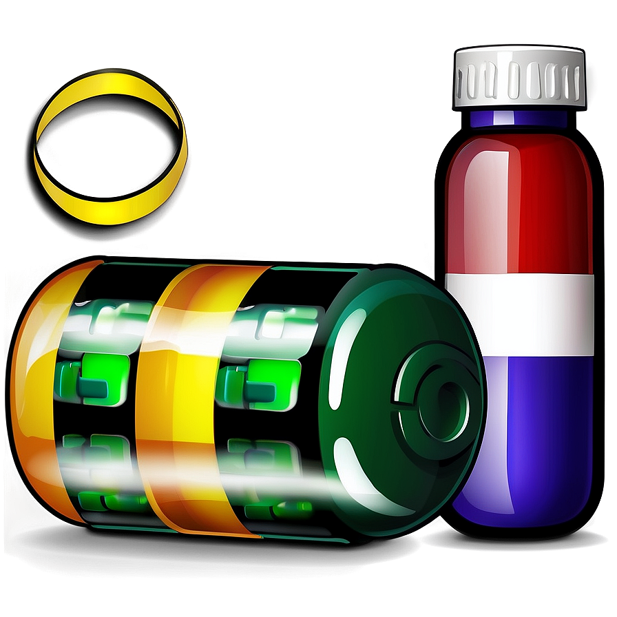 Pill Bottle Vector Png Hvt PNG Image