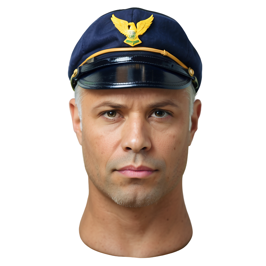 Pilot Hat With Badge Png Hoo17 PNG Image