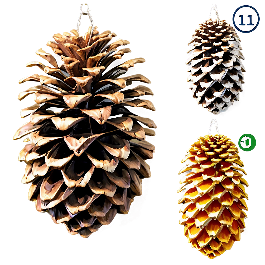 Pine Cone Bird Feeder Png Hio77 PNG Image