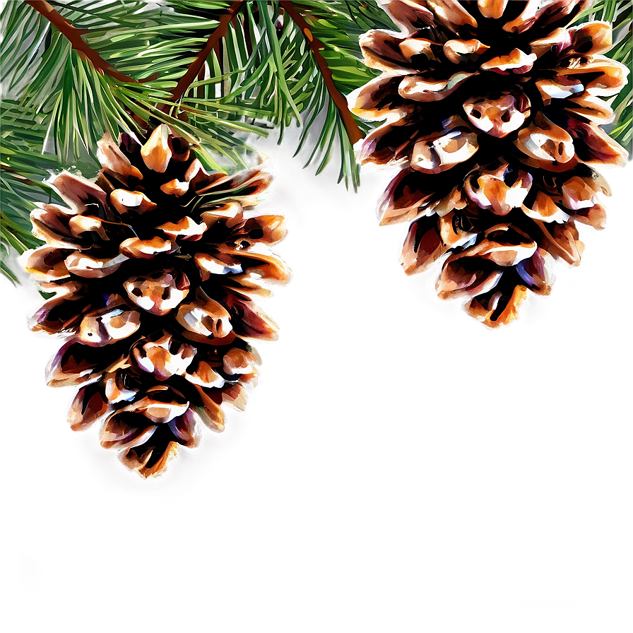 Pine Cone Cluster Png Tyh13 PNG Image