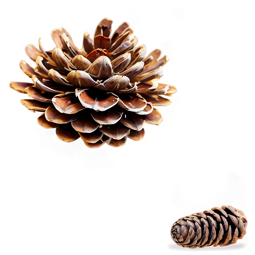 Pine Cone Pattern Background Png Eht69 PNG Image